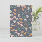 Voetafdruk Dierenvriend Natural Spring Vibes Kaart (Staand voorkant)