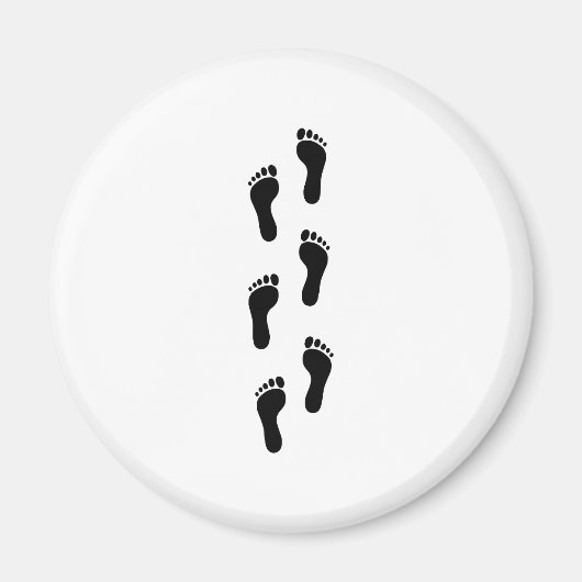 Voetafdruk - Feet Magneet (Voorkant)