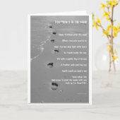 voetafdruk kaart (Gele Bloem)