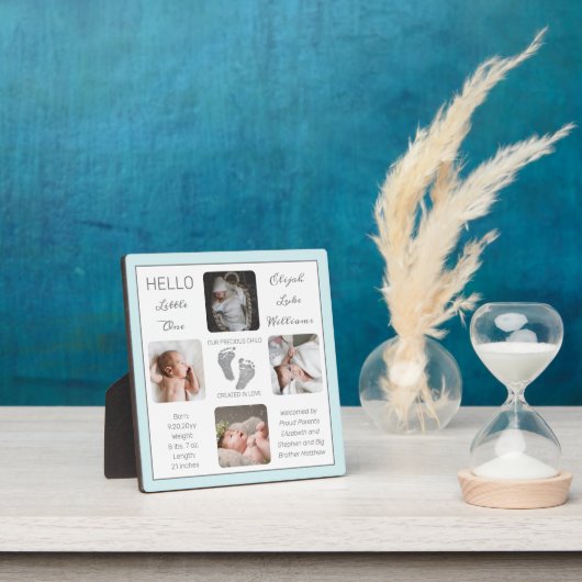 Voetafdruk Mint Birth Keepomwille Mint Fotoplaat (Insitu)