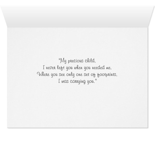 Voetafdruk op de Zandkaart (Binenzijde Horizontaal (Onderkant))