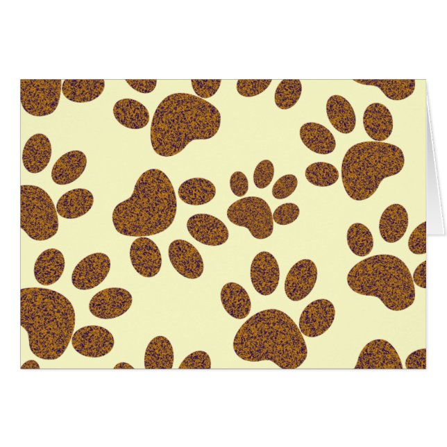 voetafdrukhond (Voorkant Horizontaal)