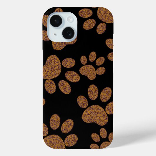 voetafdrukhond Case-Mate iPhone case (Achterkant)