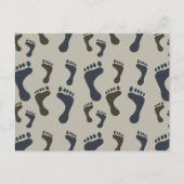 Voetafdrukken Briefkaart (Voorkant)