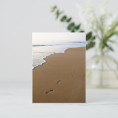 Voetafdrukken Briefkaart (Staand voorkant)