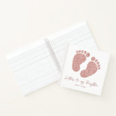 Voetafdrukken Brieven aan mijn dochter Keepsake Jo Notitieboek (Binnen)