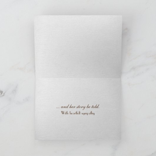 Voetafdrukken en Rozen op zand Kaart (Binnen)