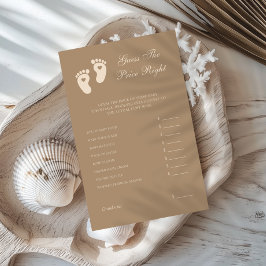 Voetafdrukken Geslacht onthullen de juiste prijs