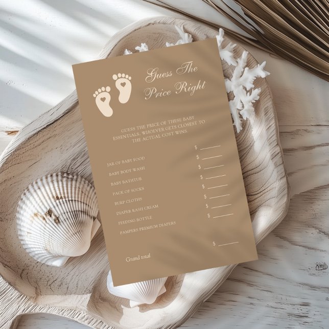 Voetafdrukken Geslacht onthullen de juiste prijs (Creator heeft geüpload)