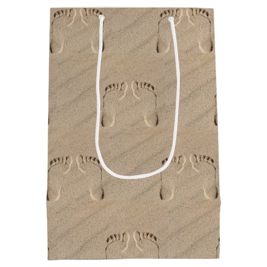 Voetafdrukken in de band medium cadeauzakje (Achterkant)