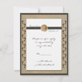 Voetafdrukken in de Sand Response Kaart