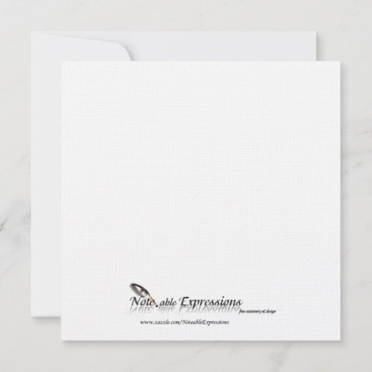 Voetafdrukken in de uitnodiging voor het zand-Jubi (Achterkant)