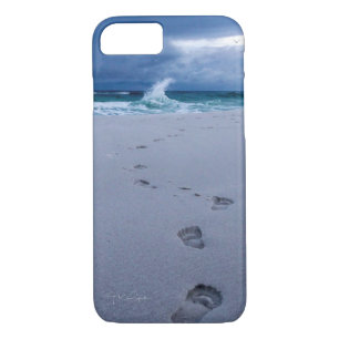 Voetafdrukken in de zand iPhone-gevallen Case-Mate iPhone Case