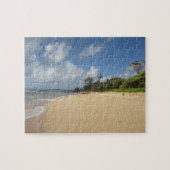 Voetafdrukken in de zand legpuzzel (Horizontaal)