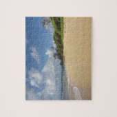 Voetafdrukken in de zand legpuzzel (Verticaal)