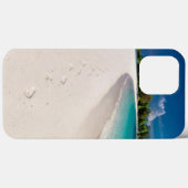 Voetafdrukken in de Zand Tropische Oceaan Case-Mate iPhone Case (Achterkant (horizontaal))