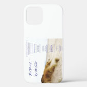 voetafdrukken in het zand Case-Mate iPhone case (Achterkant)