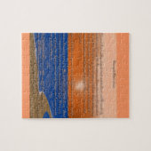 Voetafdrukken in het zand gedicht legpuzzel (Horizontaal)