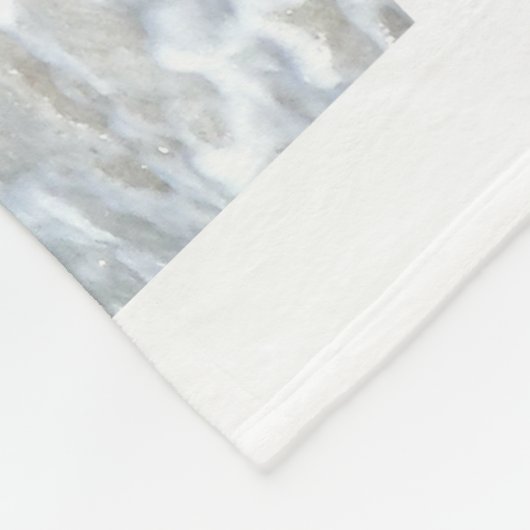 Voetafdrukken in het zand-Inspirerend Christelijk Fleece Deken (Hoek)