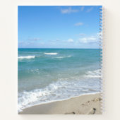 Voetafdrukken in het zand-Inspirerend Christelijk Notitieboek (Achterkant)