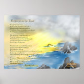 Voetafdrukken in het zand... poster (Voorkant)