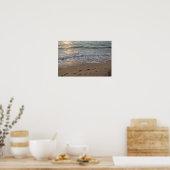 Voetafdrukken in het Zand Poster (Keuken)