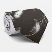 voetafdrukken in het zand - stropdas (Opgerold)