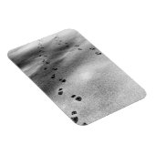 Voetafdrukken in sneeuw magneet (Rechterzijde)