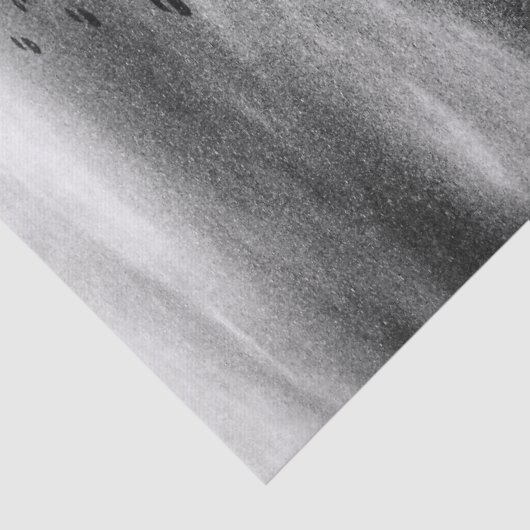 Voetafdrukken in sneeuwweefselpapier tissuepapier (Detail)