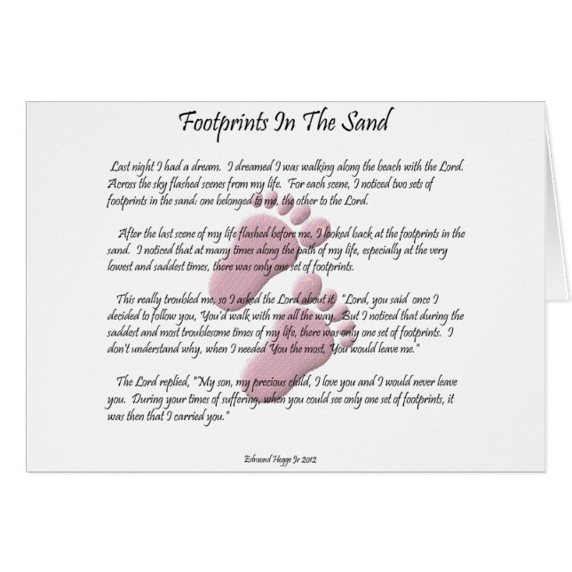 voetafdrukken in zand (Voorkant Horizontaal)