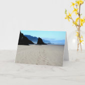 voetafdrukken in zand kaart (Gele Bloem)