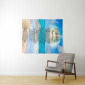 voetafdrukken in zand wandkleed (In Situ (horizontaal))