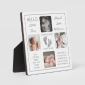 Voetafdrukken Meerdere foto's White Birth Keepomwi Fotoplaat (Voorkant)