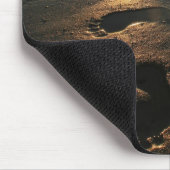 Voetafdrukken Mousepad Muismat (Hoek)