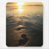 Voetafdrukken Mousepad Muismat (Voorkant)