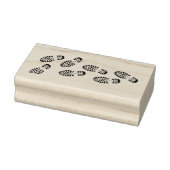 Voetafdrukken ontwerp Rubber Stamp Rubberstempel (Stempel)