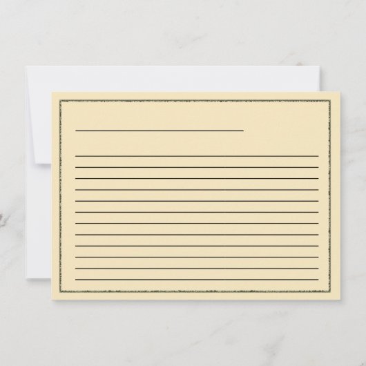 Voetafdrukken op de kaarten van het strandrecept (Achterkant)