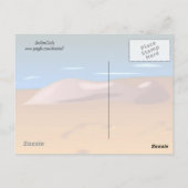 Voetafdrukken op elk Briefkaart (Achterkant)