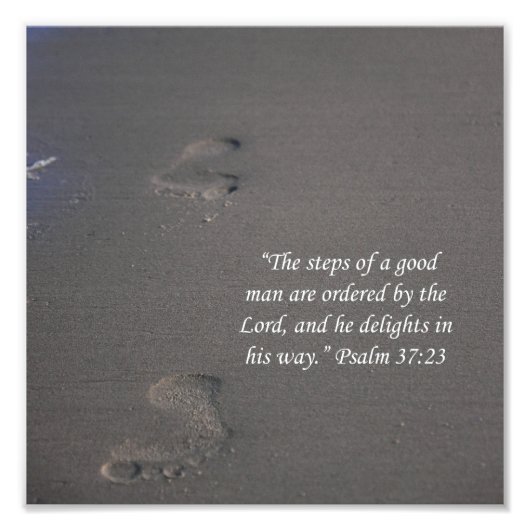 Voetafdrukken op handpalmen 37:23 Afdrukken van sc Foto Afdruk (Voorkant)