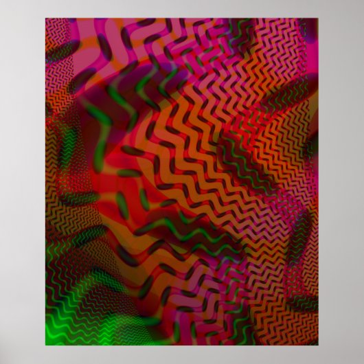 Voetafdrukken Poster (Voorkant)