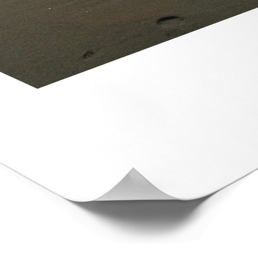 voetafdrukken poster (Hoek)