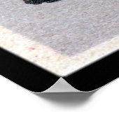  voetafdrukken poster (Hoek)