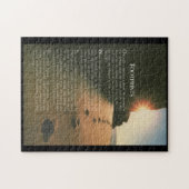 Voetafdrukken Puzzle Legpuzzel (Horizontaal)