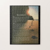 Voetafdrukken Puzzle Legpuzzel (Verticaal)