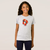 Voetafdrukken S2 Meisjes T-shirt - Trini (Voorkant volledig)