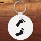 Voetafdrukken Sleutelhanger (Voorkant)
