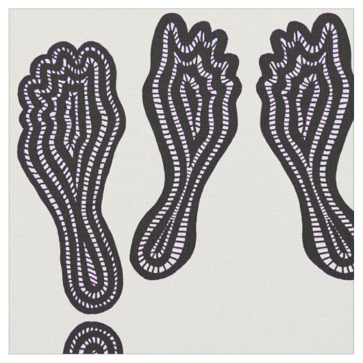 Voetafdrukken Stof (Close Up)