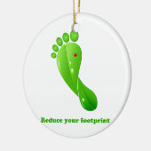 Voetafdruksieremmer Keramisch Ornament (Links)