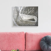 Voetbad van Sky Boivin Canvas Afdruk (Insitu (Woonkamer))