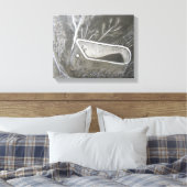 Voetbad van Sky Boivin Canvas Afdruk (Insitu (Slaapkamer))